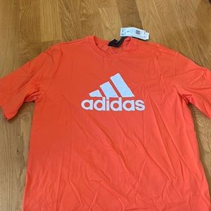 Small Orange-Reddish Adidas tshirt
